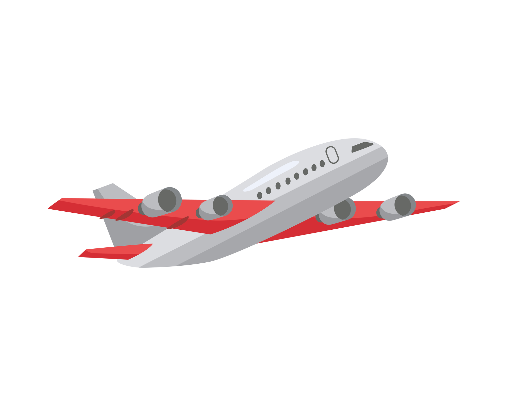 aereo rosso